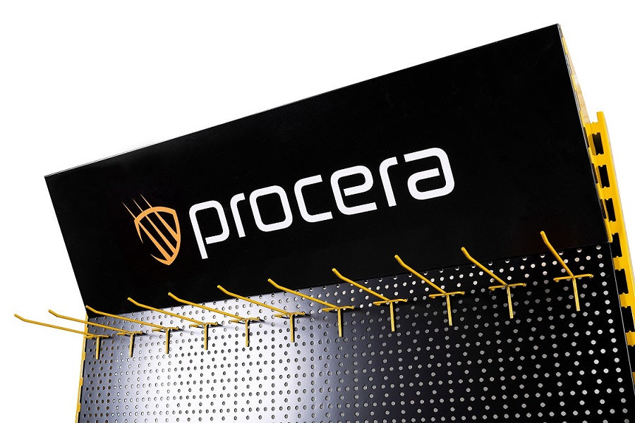 PROCERA LOGO DISPLAY RACK