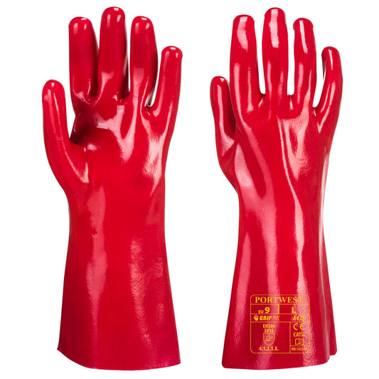 Retail Tagged A435 PVC Gauntlet Glove