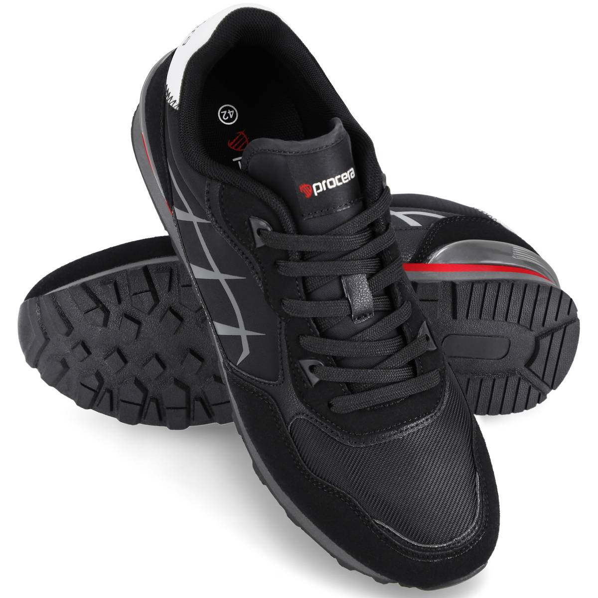 PROCERA RUNNER MARK BLACK LEISURE SHOES
