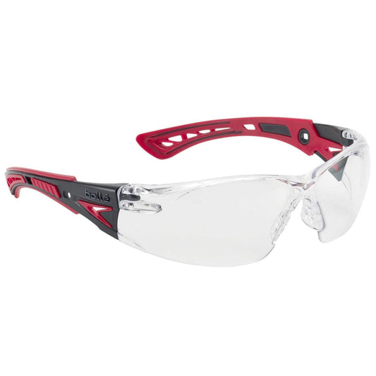 BOLLE RUSH SAFETY GLASSES (CLEAR)