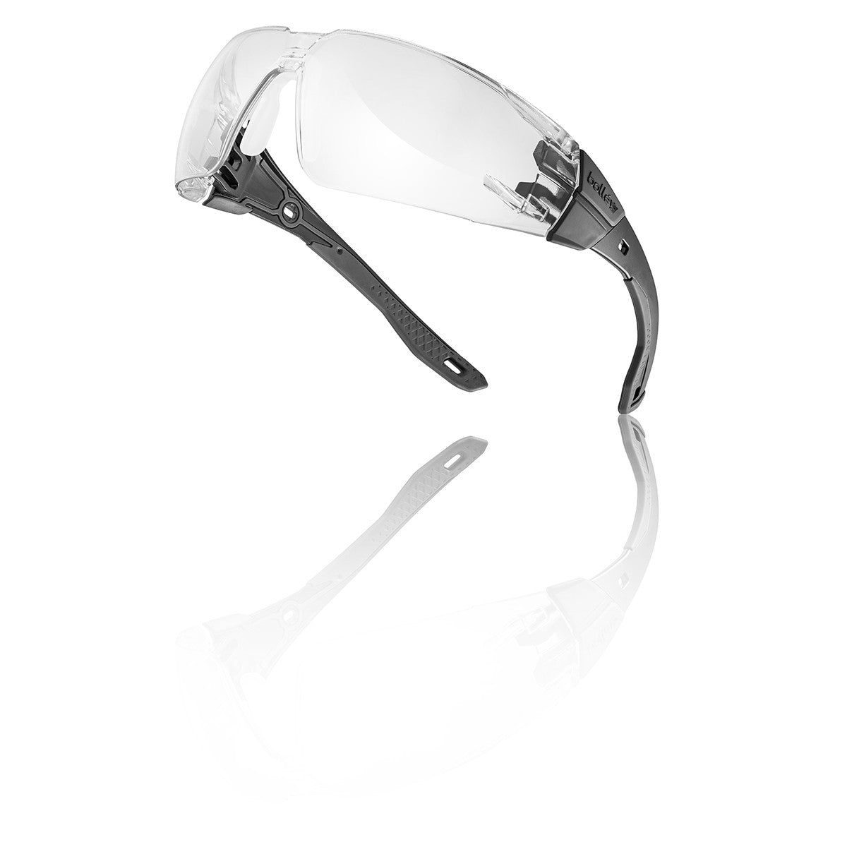 BOLLE RUSH 2.0 SAFETY GLASSES (CLEAR) BLACK