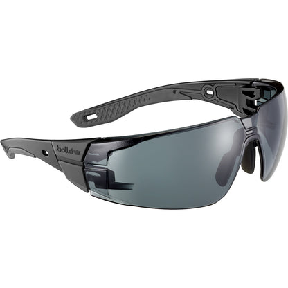 BOLLE RUSH 2.0 SAFETY GLASSES (SMOKED) BLACK