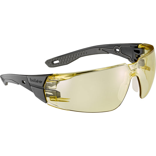 BOLLE RUSH 2.0 (TWILIGHT) BLACK SAFETY GLASSES
