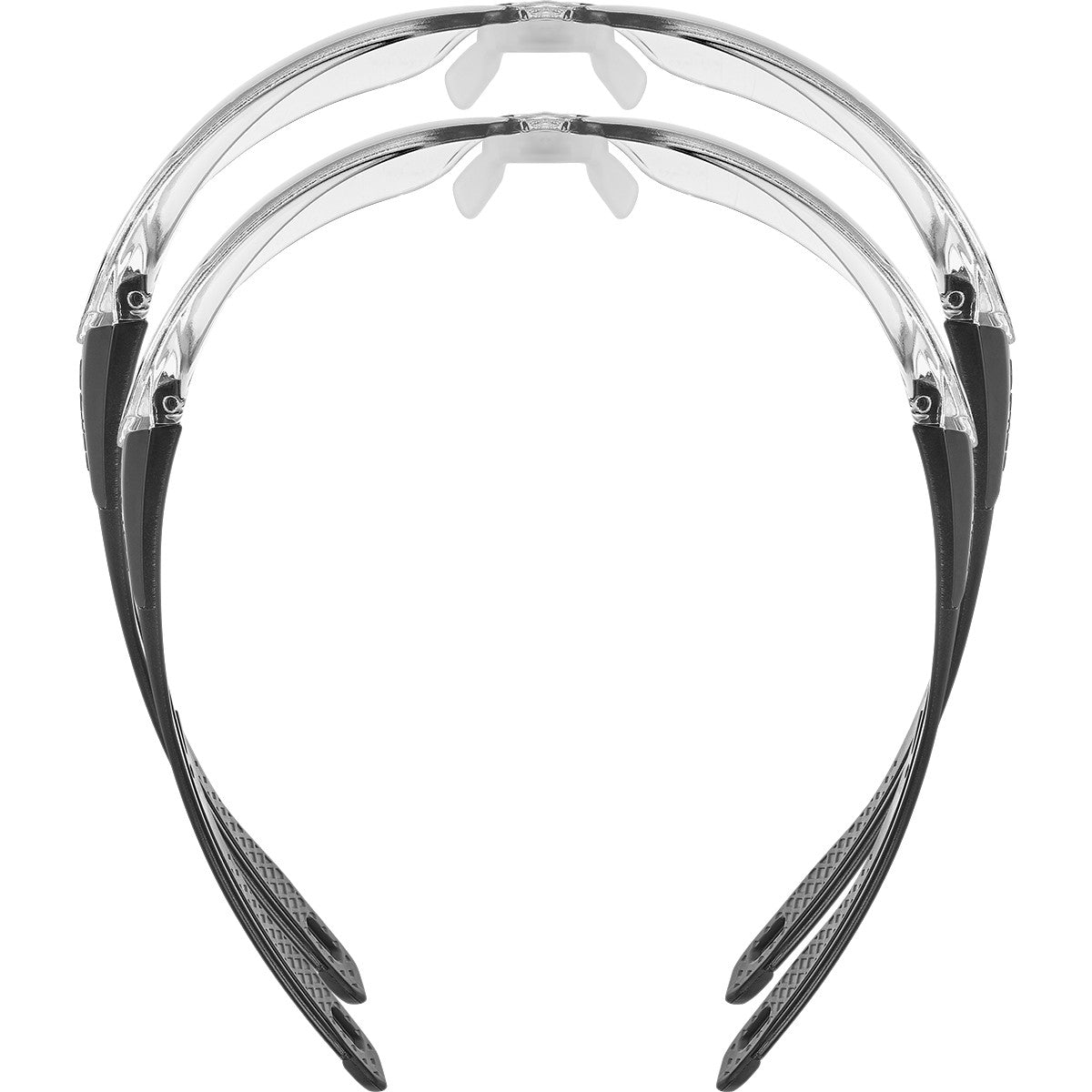 BOLLE RUSH 2.0 SAFETY GLASSES (CLEAR) BLACK