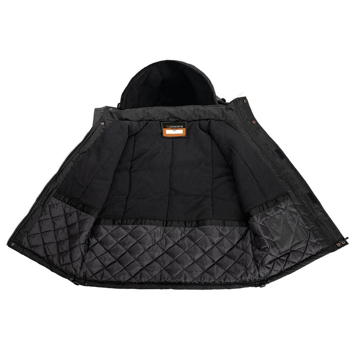 SILVENA BLACK INSULATED JACKET