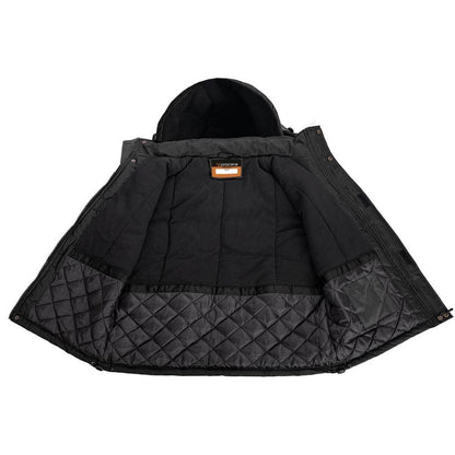 SILVENA BLACK INSULATED JACKET