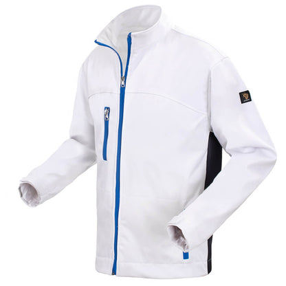 WHITE SOFTSHELL JACKET