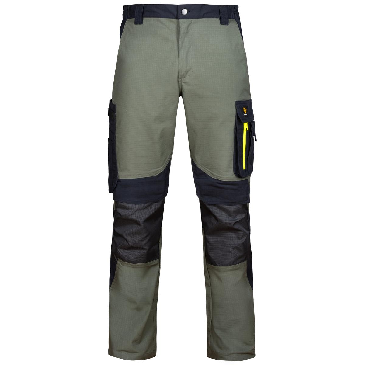 ULTRATECH RIP-STOP STRETCH GREEN WAIST PANTS