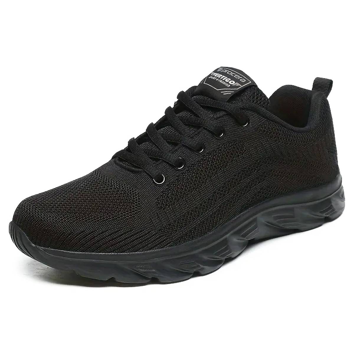 VERTIGO BLACK LEISURE SHOES