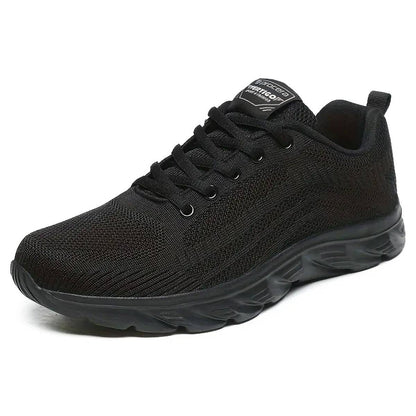 VERTIGO BLACK LEISURE SHOES