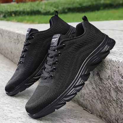VERTIGO BLACK LEISURE SHOES