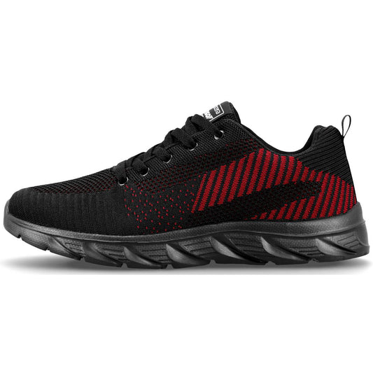 VERTIGO BLACK/RED LEISURE SHOES