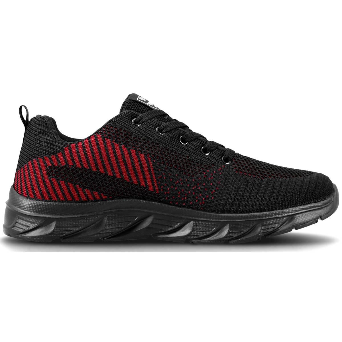 VERTIGO BLACK/RED LEISURE SHOES
