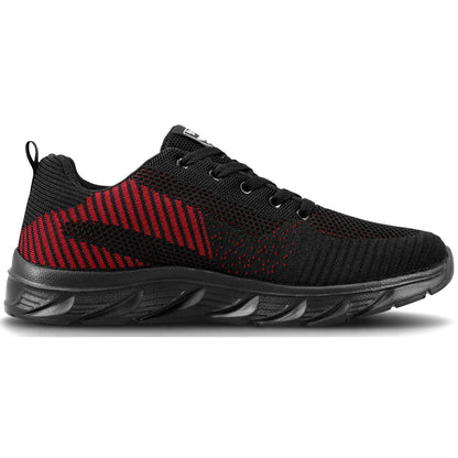 VERTIGO BLACK/RED LEISURE SHOES