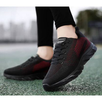 VERTIGO BLACK/RED LEISURE SHOES