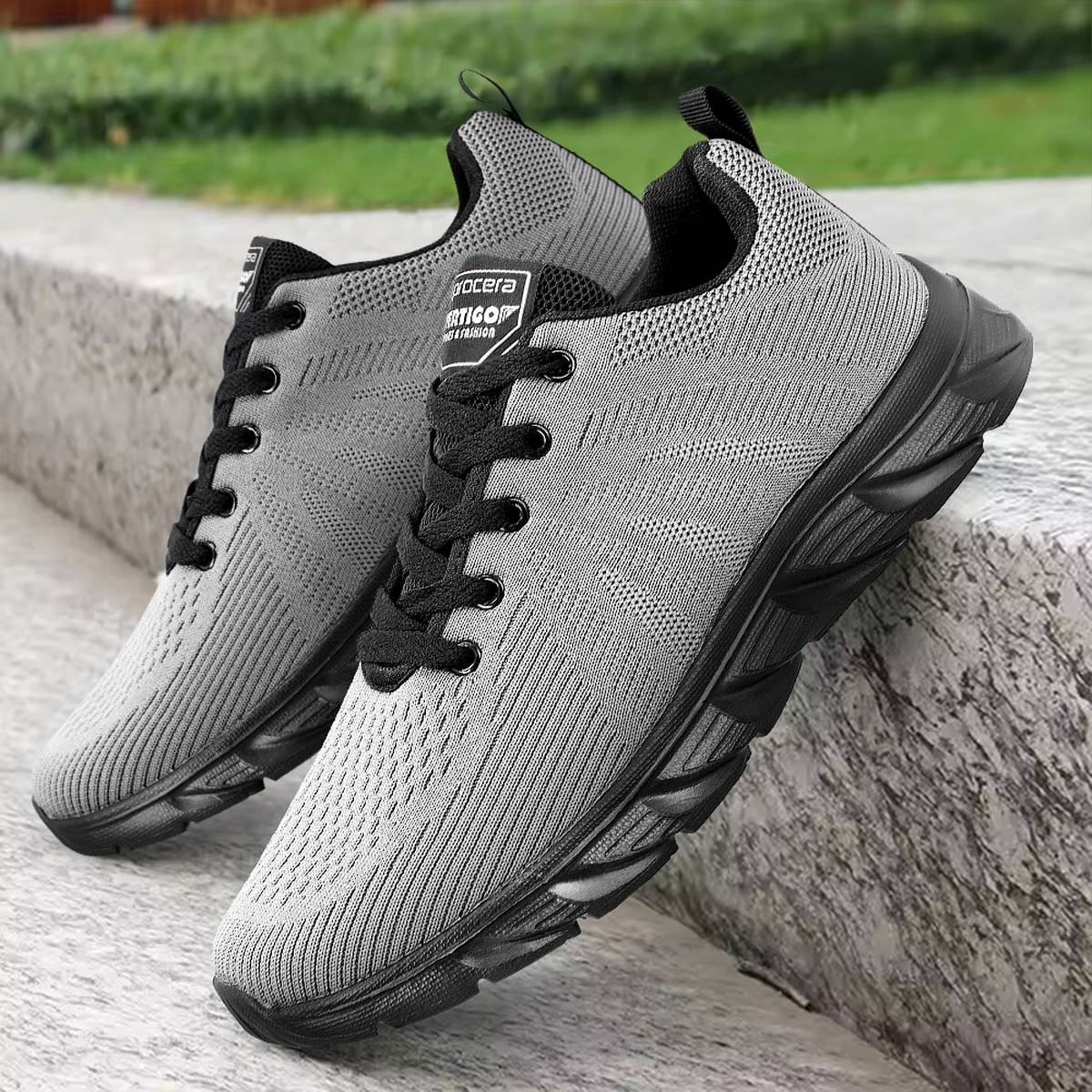 VERTIGO GRAY LEISURE SHOES