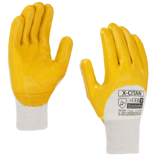 X-CITAN NITRILE-COATED PROTECTIVE GLOVES