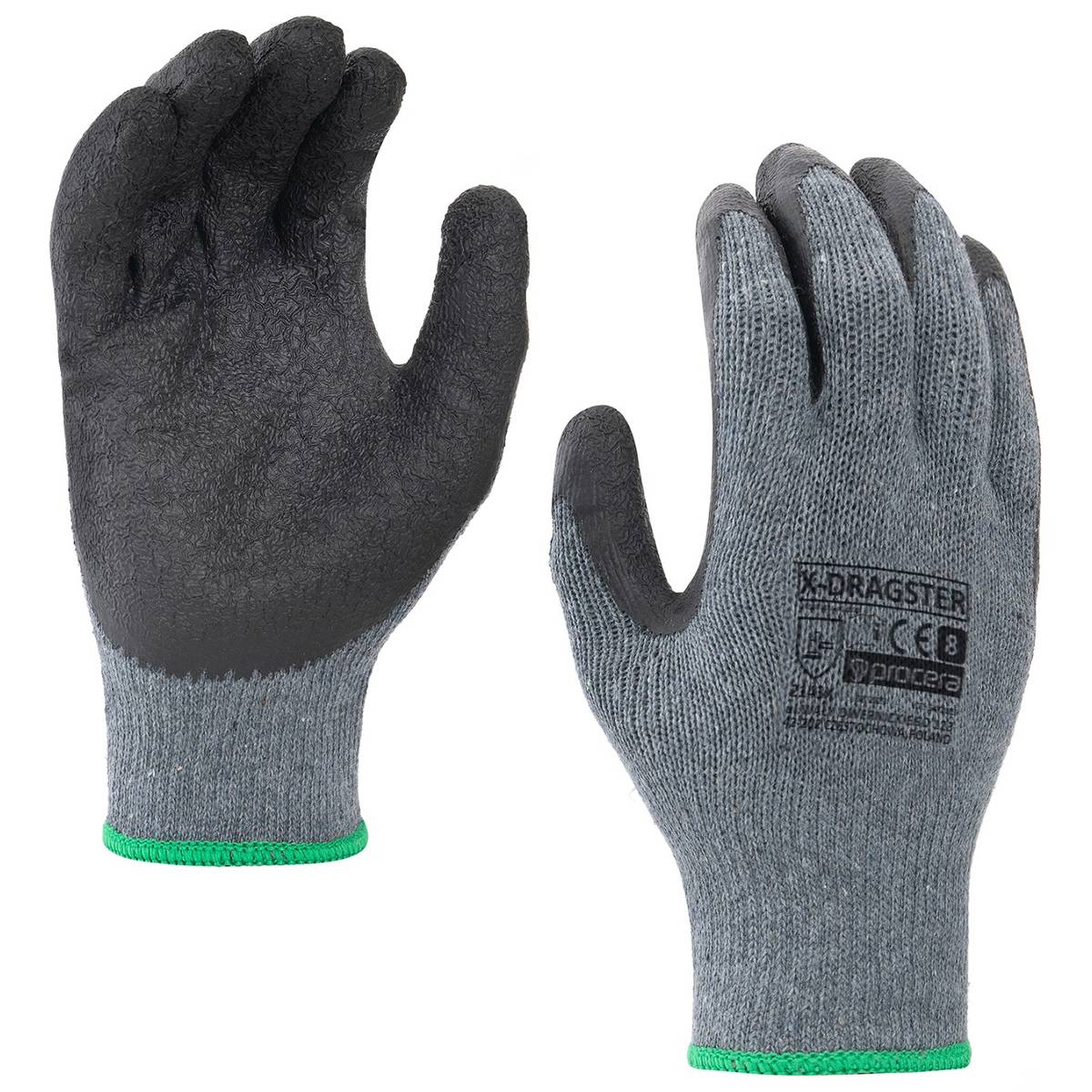X-DRAGSTER LATEX-COATED PROTECTIVE GLOVES PROMOTION