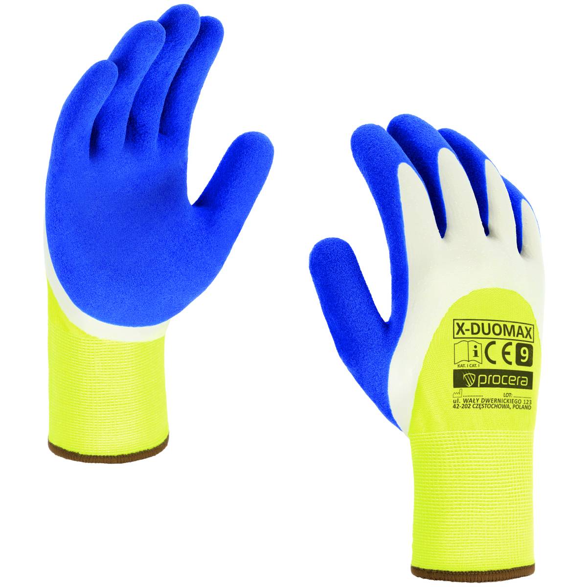 X-DUOMAX PROTECTIVE GLOVES SIZE 9
