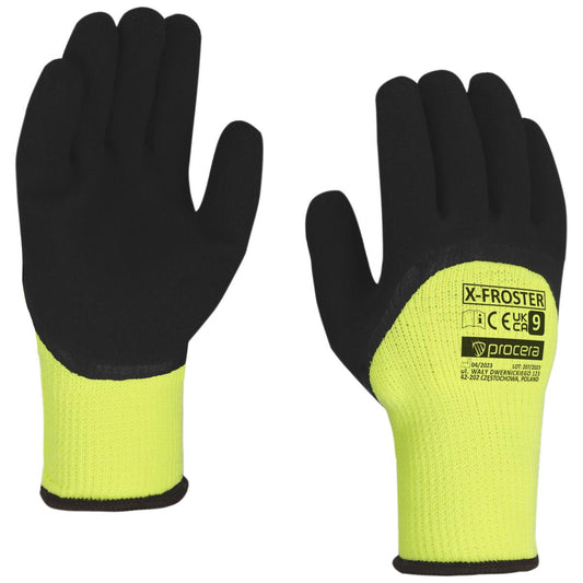 X-FROSTER LATEX FOAM COATED INSULATED GLOVES