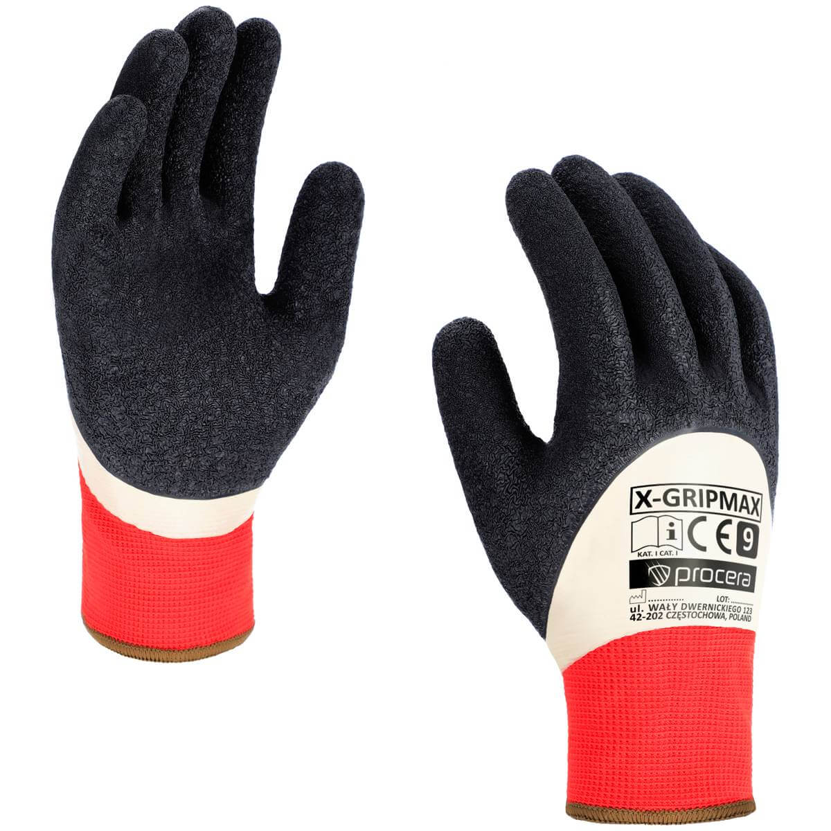 X-GRIPMAX PROTECTIVE GLOVES SIZE 9