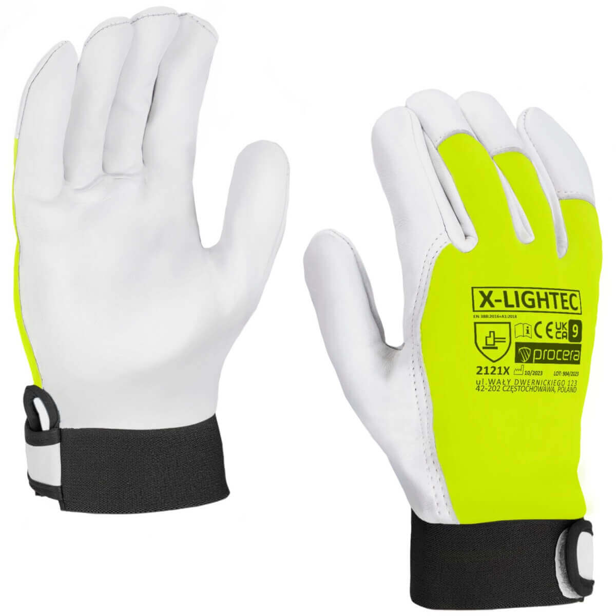 X-LIGHTEC GOATSKIN REINFORCED PROTECTIVE GLOVES