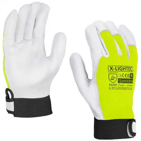 X-LIGHTEC GOATSKIN REINFORCED PROTECTIVE GLOVES