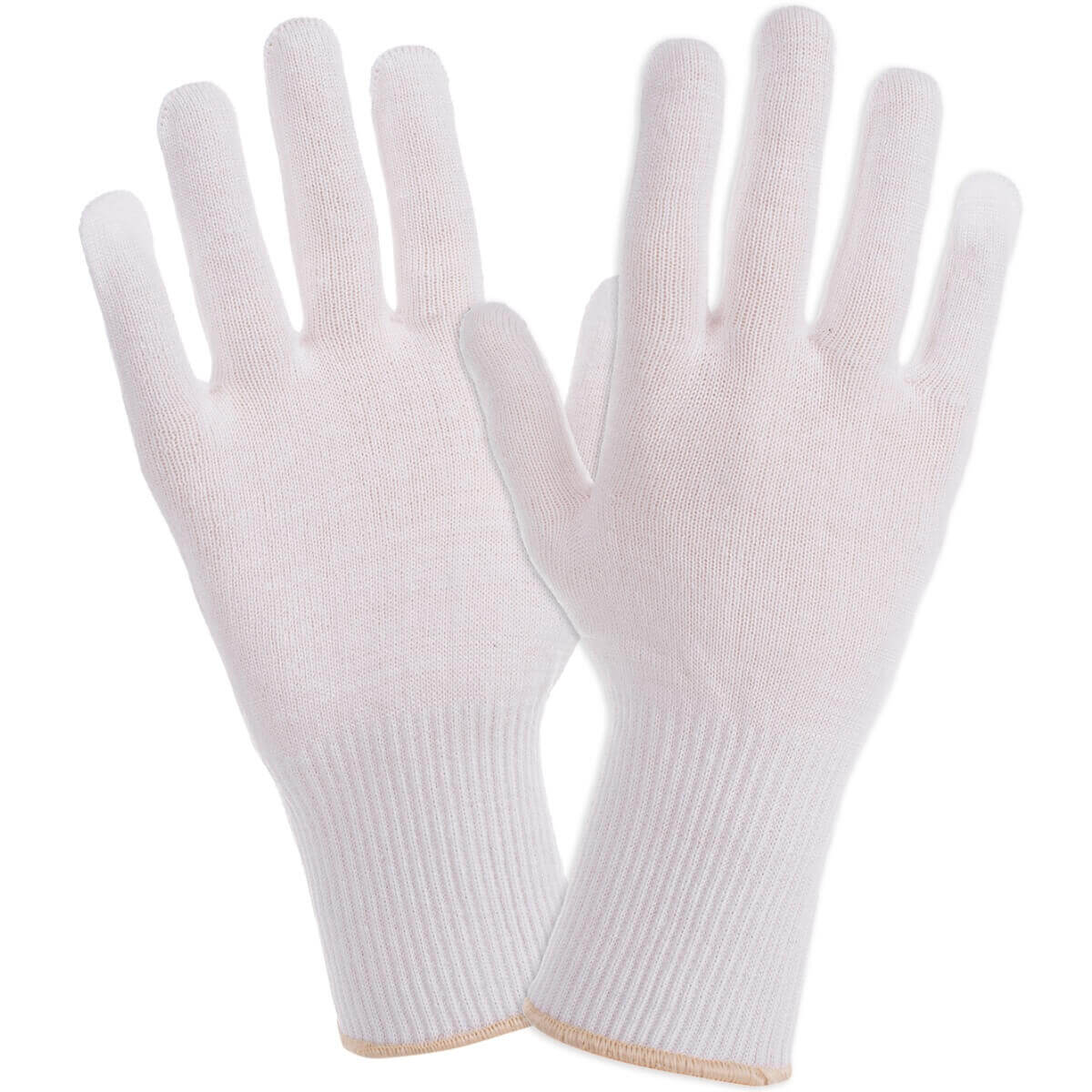 X-WHITE COTTON-POLYESTER PROTECTIVE GLOVES