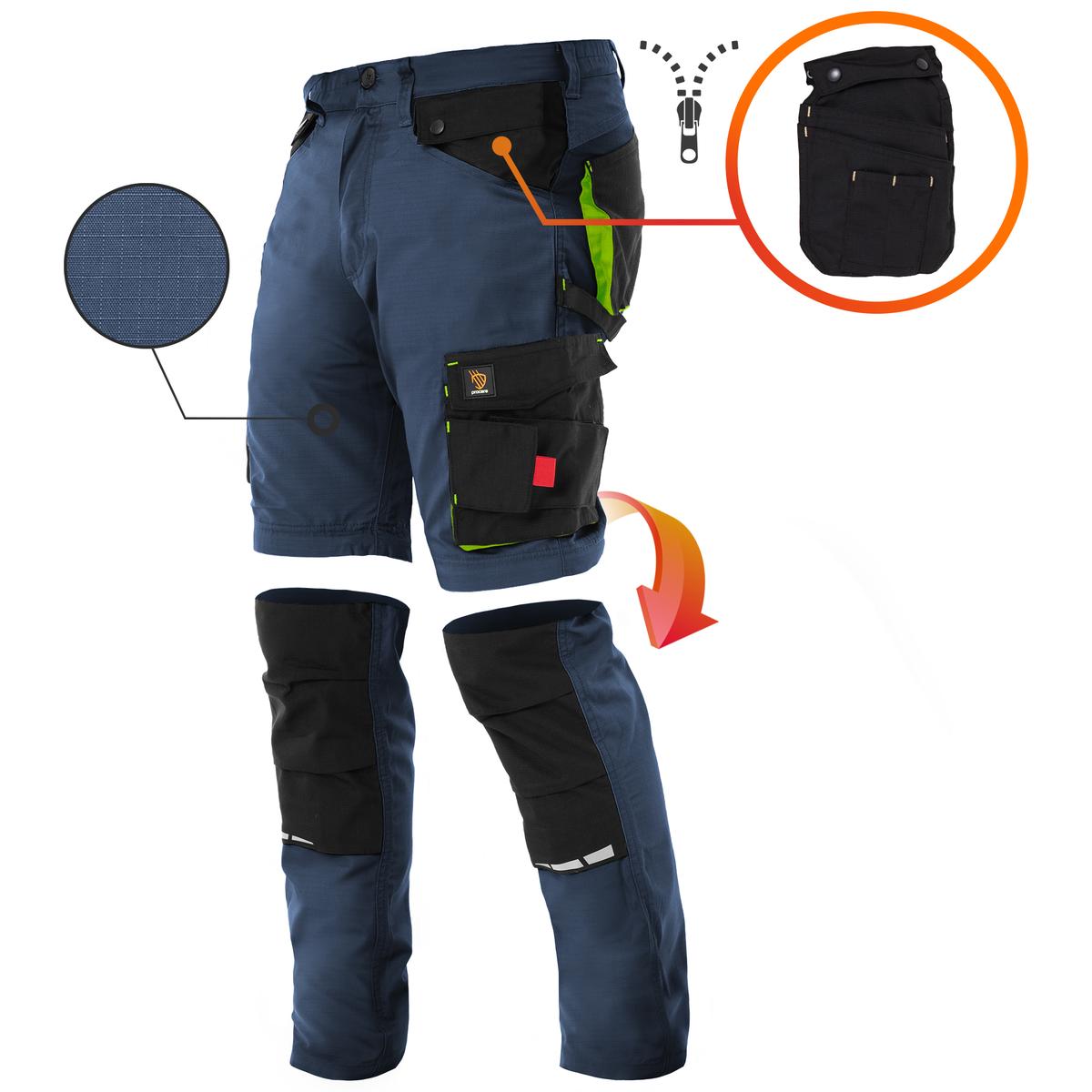ZEUS NAVY MULTIFUNCTIONAL TROUSERS
