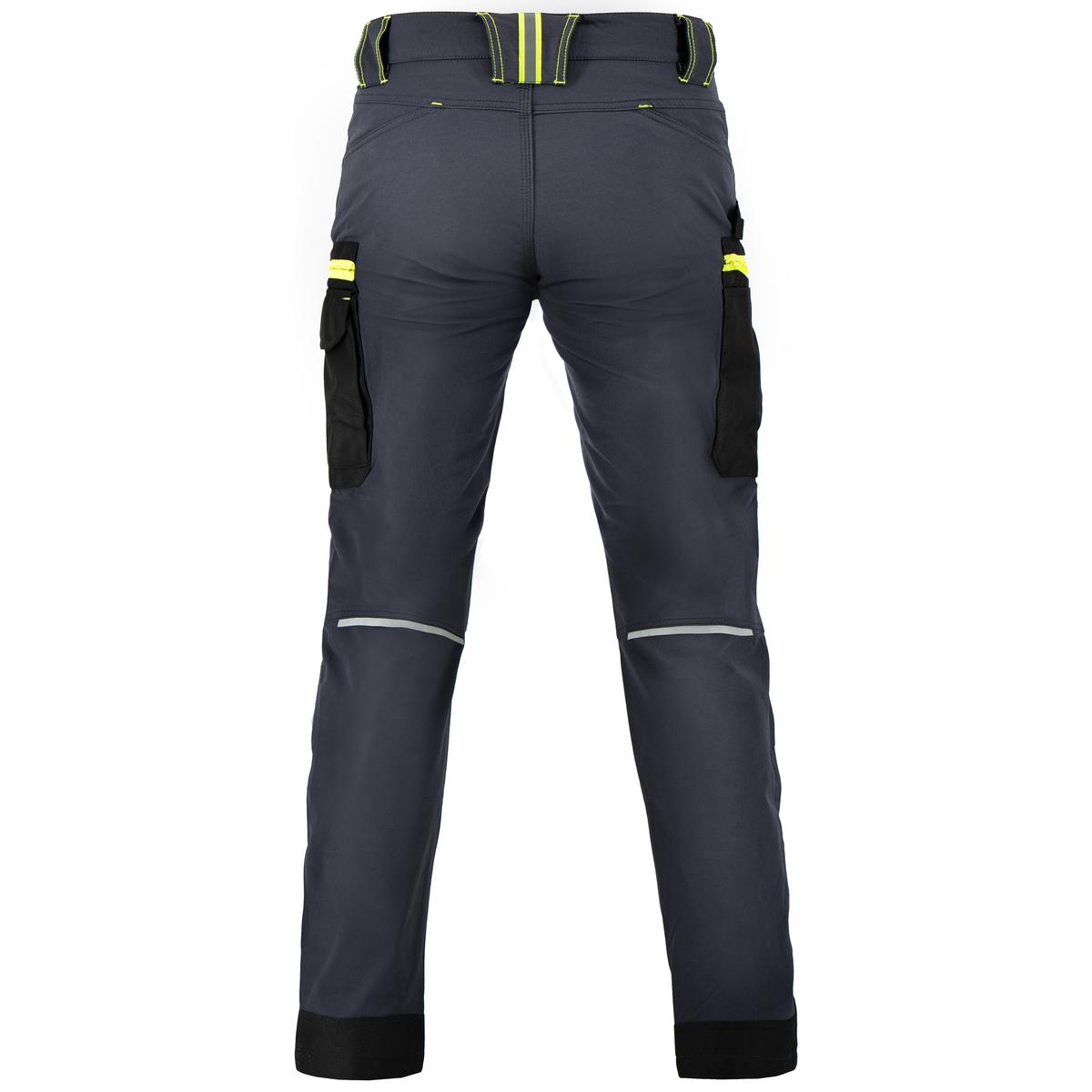 ZICO ELASTIC WAIST TROUSERS ANTHRACITE/BLACK