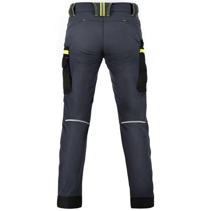 ZICO ELASTIC WAIST TROUSERS ANTHRACITE/BLACK