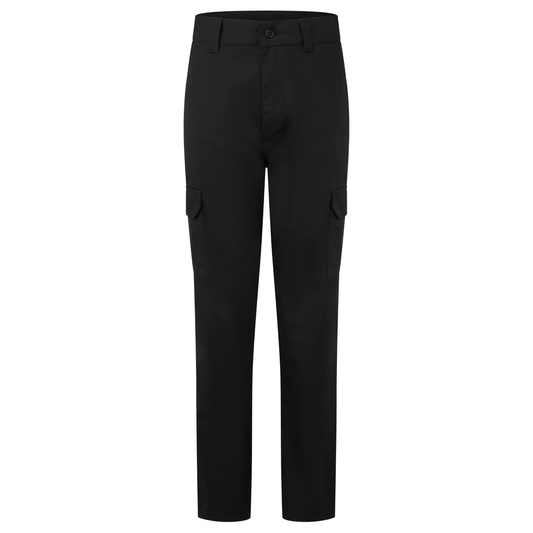 Essentials Women Black Work Combat Trouser