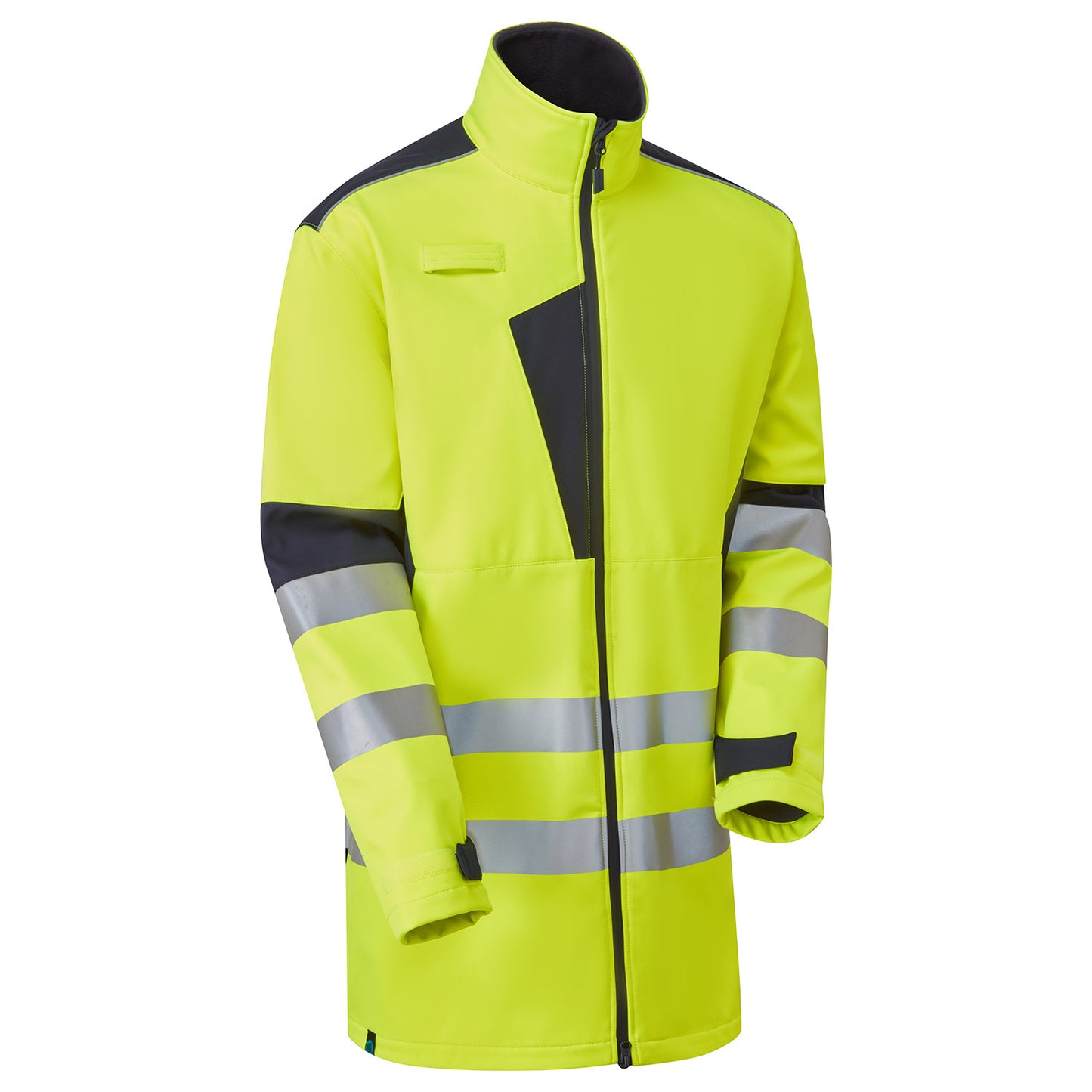 HV System Eco 3-Layer Yellow Softshell Parka